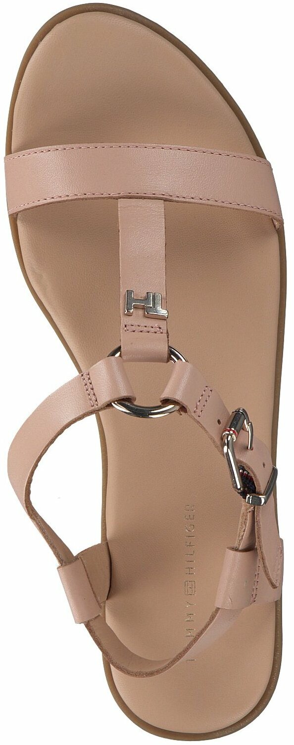 Tommy Hilfiger Damen Sandalen aus Leder 184301817399 Beige online kaufen GISY