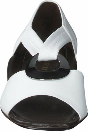 Brunate Damen-Peeptoes 120707130933 (Weiß)