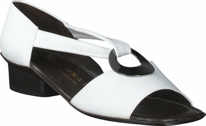 Brunate Damen-Peeptoes 120707130933 (Weiß)