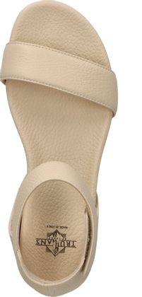Trumans Damen-Sandalen aus Leder 184301875491 (Beige)