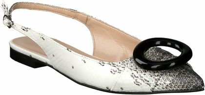 Konstantin Starke Damen-Slingpumps aus Leder 130385884522 (Beige)