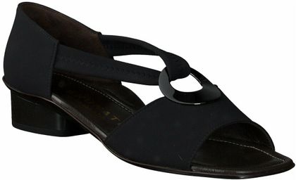 Brunate Damen-Peeptoes 120007978055 (Schwarz)