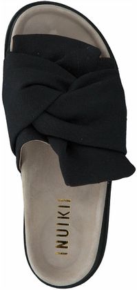 INUIKII Damen-Pantoletten 182007818008 (Schwarz)