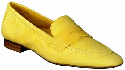 Phillip Hardy Damen-Slipper aus Leder 110392877542 (Gelb)