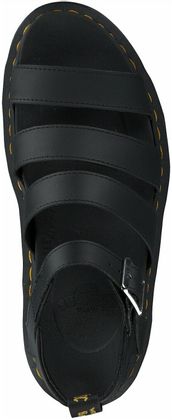 Dr. Martens Damen-Sandalen aus Leder 184001830458 (Schwarz)