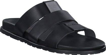 Bruce Brown Herren-Pantoletten aus Leder 280001857312 (Schwarz)