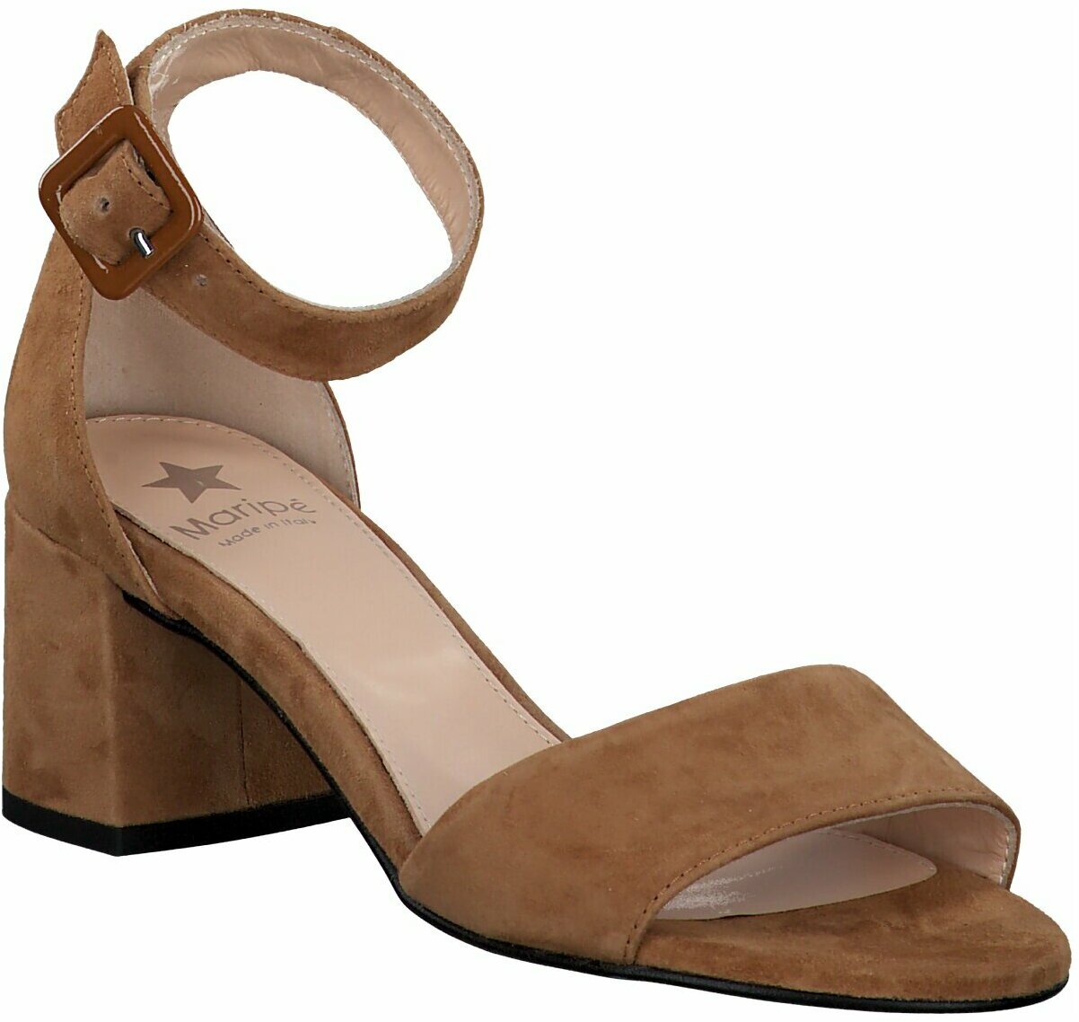 Maripé Damen-Sandalen aus Leder 185222818392 (Braun) Bild 01