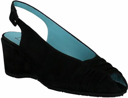 Thierry Rabotin Damen-Sandalen aus Leder 187002876860 (Schwarz)