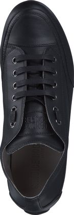 Candice Cooper Damen-Schnürschuhe aus Leder 101001878005 (Schwarz)