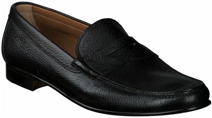 Gravati Herren-Slipper aus Leder 221001913297 (Schwarz)