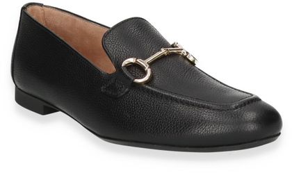 Paul Green Damen-Slipper aus Leder 110001878200 (Schwarz)