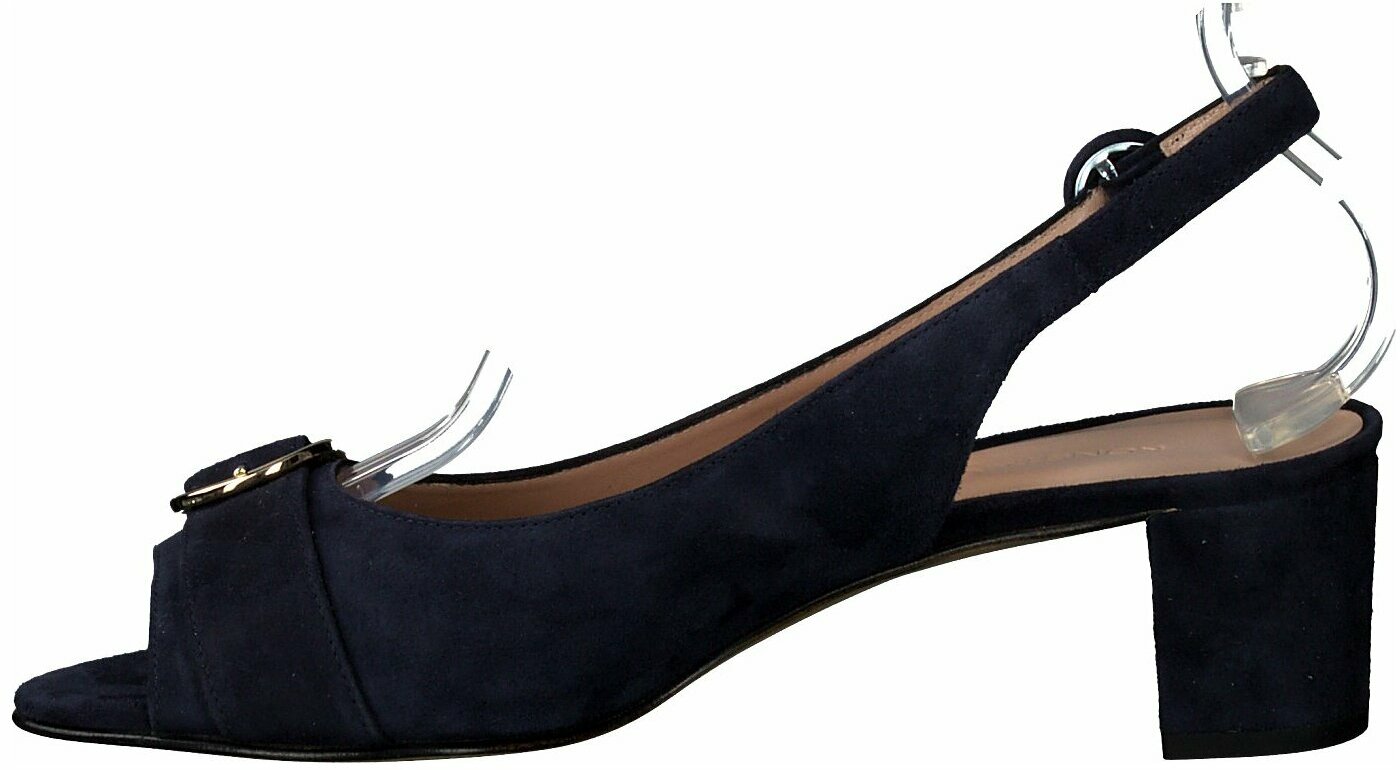 Konstantin Starke Damen-Sandalen aus Leder 141102734330 (Blau 