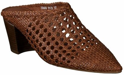 Maripé Damen-Pantoletten aus Leder 183220874292 (Braun)