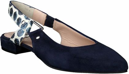 Maripé Damen-Slingpumps aus Leder 130182818318 (Blau)