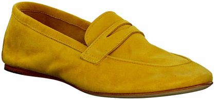 Konstantin Starke Damen-Slipper aus Leder 103392874656 (Gelb)