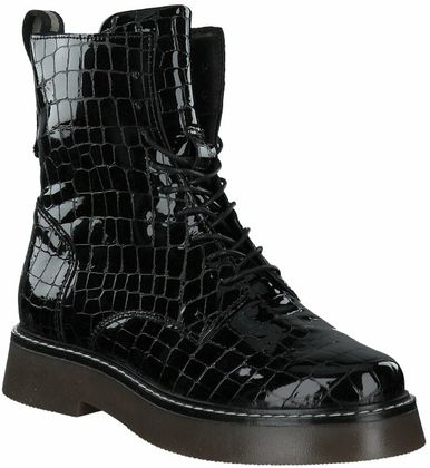 Paul Barritt Schnürboots für Damen 102003877967 (Schwarz)