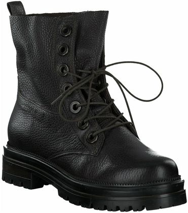 Paul Barritt Damen-Schnürboots aus Leder 102201877955 (Dunkelbraun)