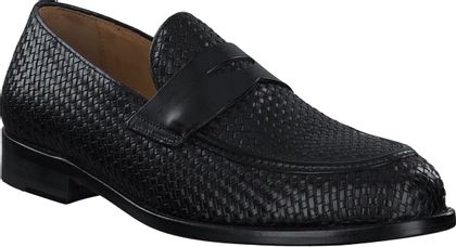 Richard Gordon Herren-Slipper aus Leder 225000886609 (Schwarz)
