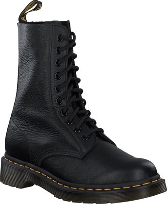 Dr. Martens Damen-Boots aus Leder 102001877864 (Schwarz)