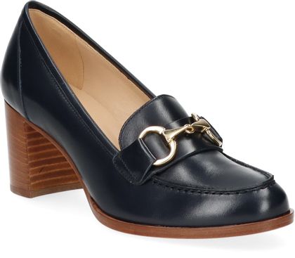 Konstantin Starke Damen-Trotteur aus Leder 111101875107 (Blau)