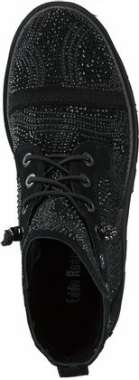 Eddie Rodriguez Damen-Schnürboots 102002903711 (Schwarz)
