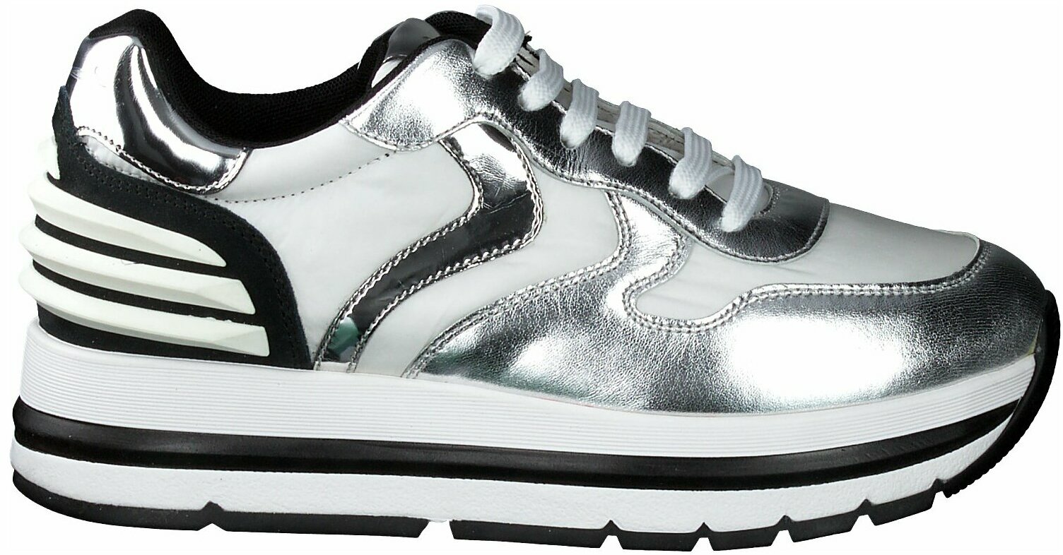 Plateau shop sneaker silber