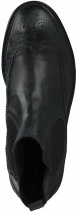 Lemargo Chelsea Boots für Herren aus Leder 213001914216 (Schwarz)