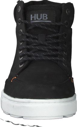 HUB Herren-Schnürboots 212001858730 (Schwarz)