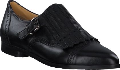 Trumans Damen-Slipper aus Leder 110001824604 (Schwarz)