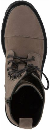 Shirley Mae Damen-Schnürboots aus Leder 102222903231 (Braun)