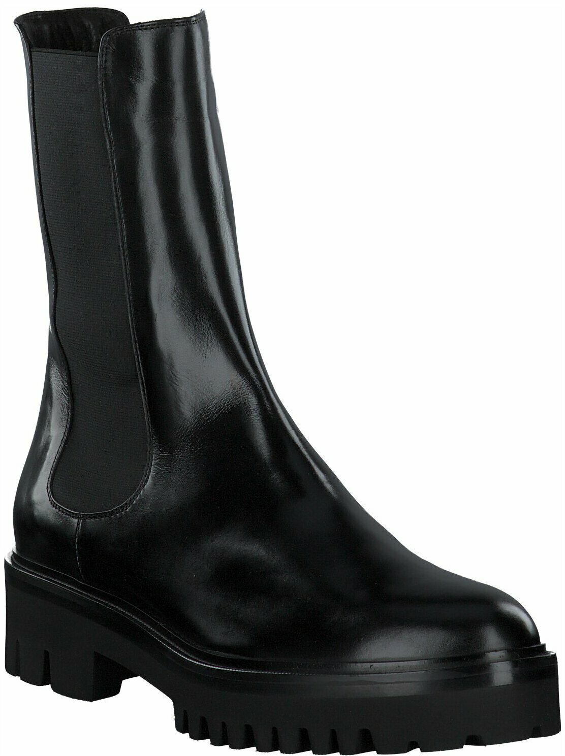 Trumans Chelsea Boots fur Damen aus Leder 102001824616 Schwarz online bestellen Prange