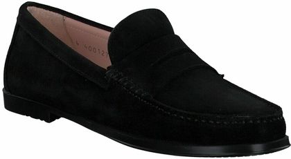 Pretty Ballerinas Damen-Slipper aus Leder 100002903115 (Schwarz)