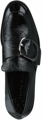 Pedro Miralles Damen-Trotteur aus Leder 110003903677 (Schwarz)