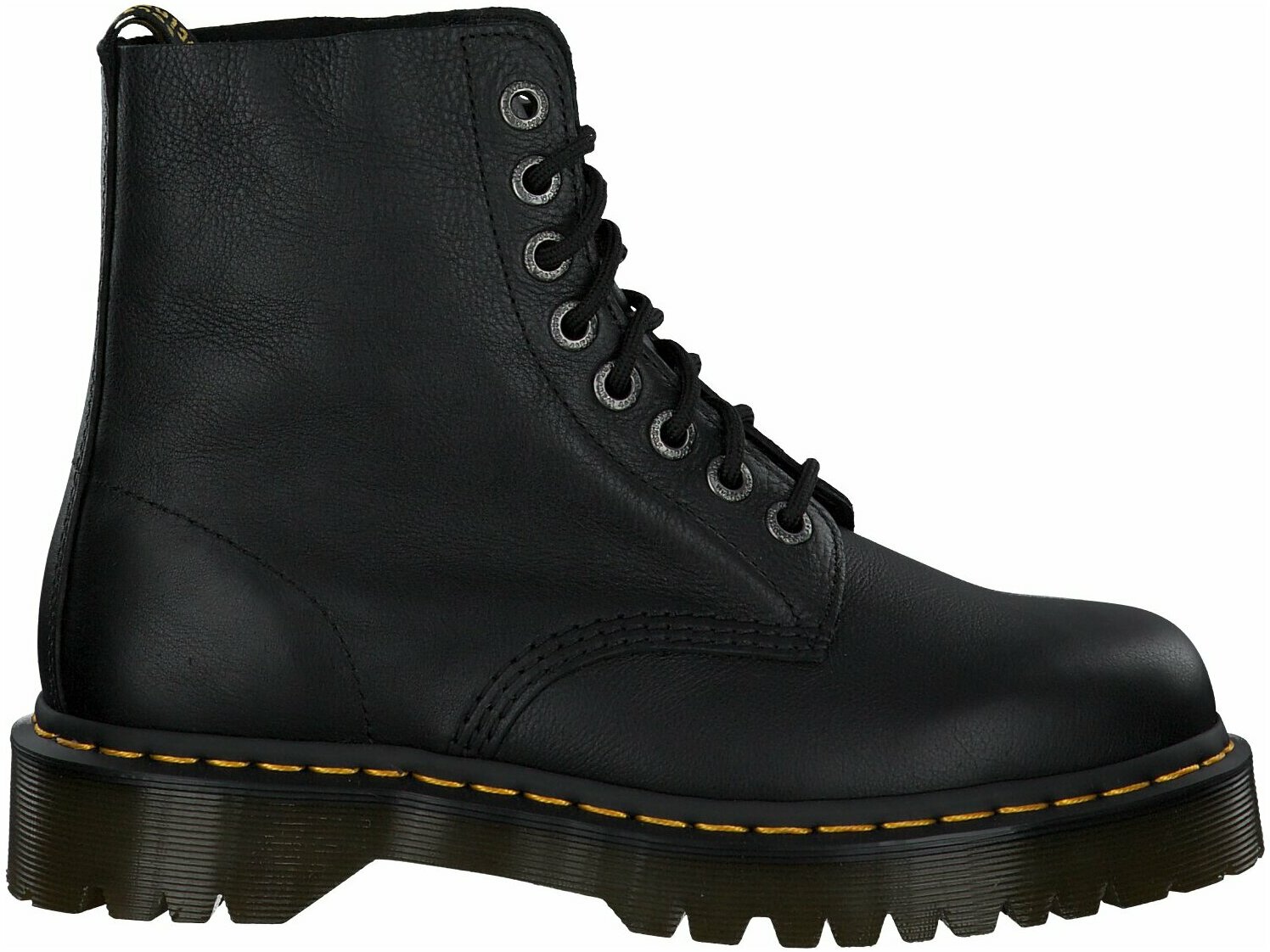 Dr. Martens Herren-Schnürboots aus Leder 212001886646 (Schwarz 