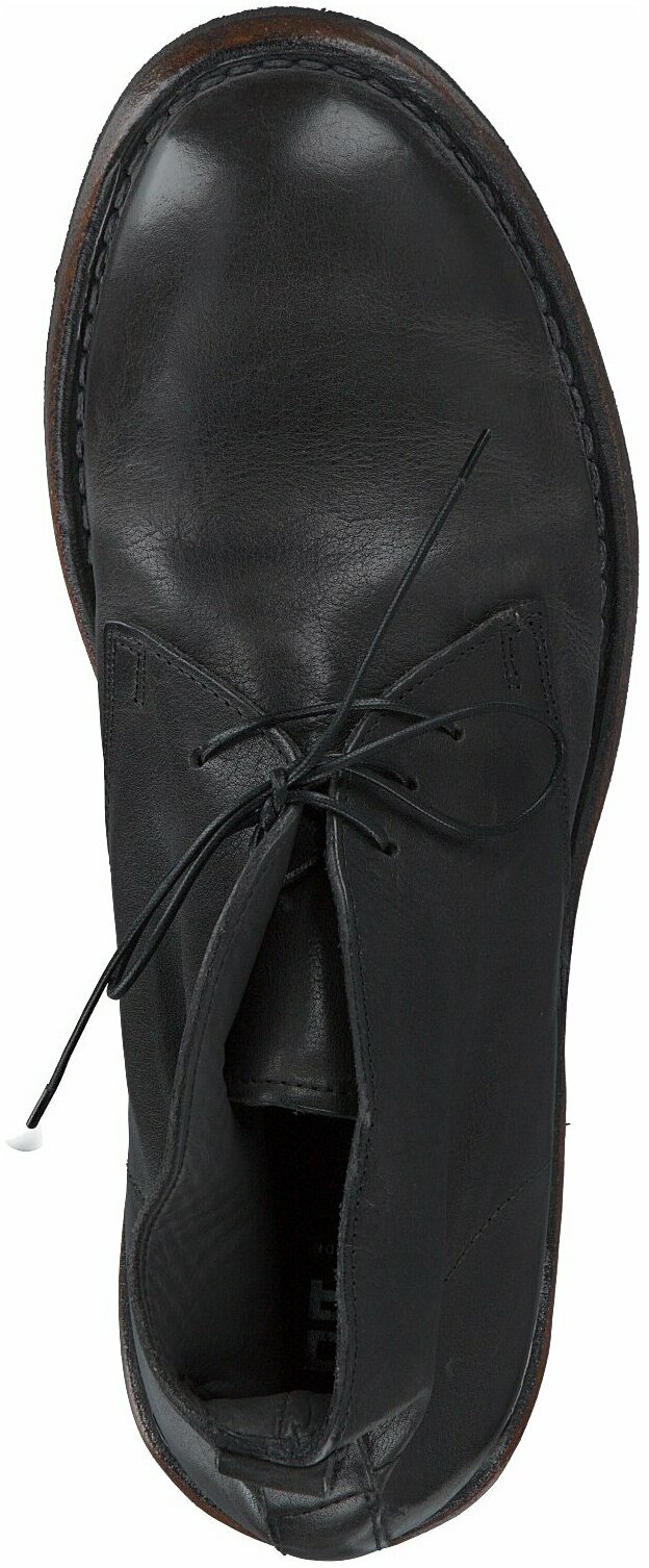 MOMA Herren-Schnürboots aus Leder 212401914999 (Dunkelgrau) online 