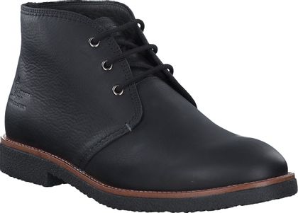 Panama Jack GAEL Herren-Schnürboots aus Leder 212001929943 (Schwarz)