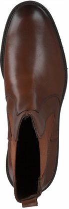 Pertini Chelsea Boots für Damen aus Leder 105221903450 (Braun)