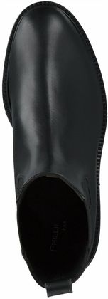 Phillip Hardy Damen-Chelsea-Boots aus Leder 102001913716 (Schwarz)