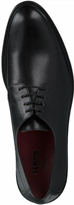 LLOYD ORBE Herren-Schnürschuhe aus Leder 240001825372 (Schwarz)