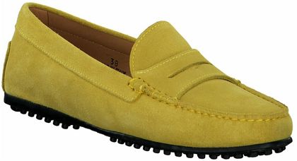 Konstantin Starke Damen-Slipper aus Leder 100392949541 (Gelb)