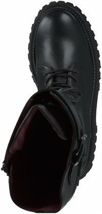 Bronx Damenstiefel aus Leder 191001914496 (Schwarz)