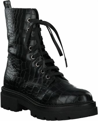 Paul Barritt Damen-Boots aus Leder 102005903851 (Schwarz)