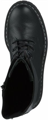 Steve Madden Damen-Schnürstiefel 190001913856 (Schwarz)