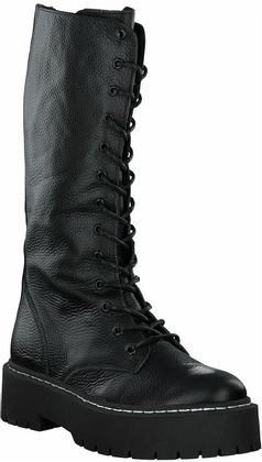 Steve Madden Damen-Schnürstiefel 190001913856 (Schwarz)