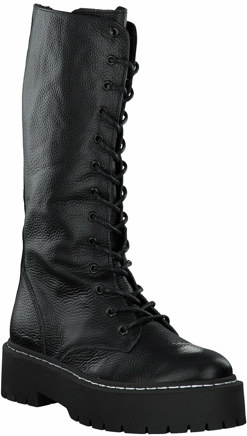 Steve Madden Damen-Schnürstiefel 190001913856 (Schwarz) Bild 01