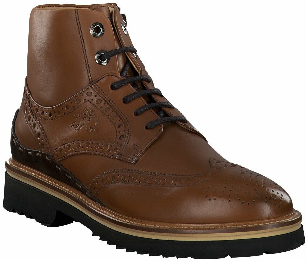 La Martina Winter-Schnürboots für Herren 291221858985 (Braun 