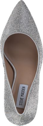 Steve Madden Klassische Damen-Pumps 122907913765 (Silber/Gold)