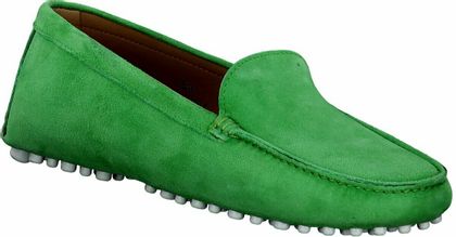 Konstantin Starke Damen-Slipper aus Leder 100622947611 (Grün)