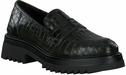 Paul Barritt Damen-Slipper aus Leder 100695903905 (Oliv)