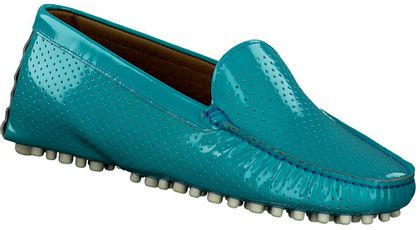 Konstantin Starke Damen-Slipper aus Leder 100143949358 (Türkis)